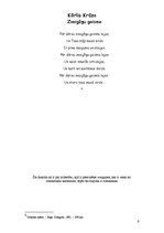 Konspekts 'Dzejas izlase "Romantiskie motīvi latviešu dzejā"', 9.