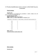 Prakses atskaite 'Trešais raktiskais darbs datu bāzēs', 20.