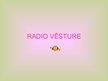 Prezentācija 'Radio vēsture', 1.