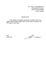 Paraugs 'Mājas darbs "Lietvedība un profesionālā terminoloģijā"', 6.