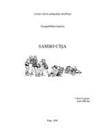 Referāts 'Sambo cīņas veids', 1.