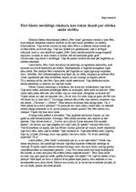 Eseja 'Pērs Gints - savdabīgs raksturs, kas rosina domāt par cilvēka mūža vērtību', 1.