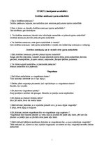 Konspekts 'Sports, drošības noteikumi sporta nodarbībās. Jautājumi un atbildes', 1.