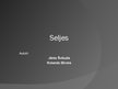 Prezentācija 'Seljes', 1.