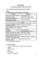 Referāts 'Mācību programmas Socrates/Erasmus tūrisma studiju raksturojums', 19.