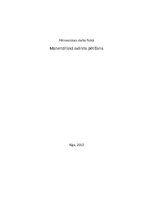 Paraugs 'Matemātiskā svārsta pētīšana', 1.