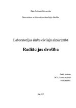 Paraugs 'Radiācija', 1.