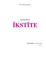 Konspekts 'Gungdega Repše "Īkstīte"', 1.