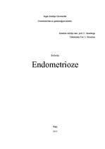Referāts 'Endometrioze', 1.