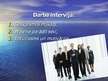 Prezentācija 'Darba intervija', 1.
