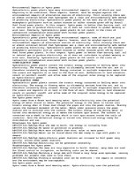 Eseja 'Environmental Impacts', 1.