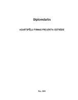 Biznesa plāns 'Azartspēļu uzņēmuma projekta izstrāde', 1.