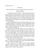 Eseja 'Bokačo "Dekamerons" un Dantes "Dievišķā komēdija": raksturu tēlojums salīdzinošā', 1.