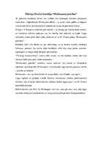 Konspekts 'Mārtiņa Zīverta komēdija "Minhauzena precības"', 1.