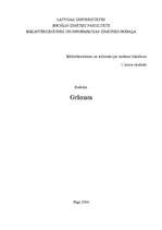 Referāts 'Grāmata', 1.
