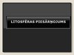 Referāts 'Litosfēras piesārņojums', 1.