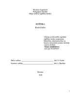 Referāts 'Estētika', 1.