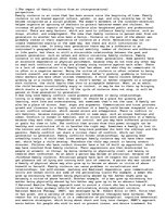 Eseja 'The Impact of Family Violence from an Intergenerational Perspective ', 1.