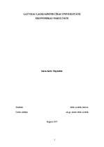 Referāts 'Ceļojumu aģentūras "X" mārketinga vides analīze', 1.