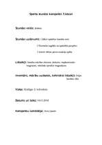 Konspekts 'Sporta stundas konspekts 7.klasei - volejbols', 1.