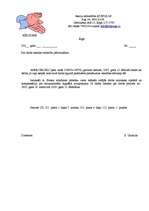 Paraugs 'Dokumentu paraugi personāllietvedībā', 3.