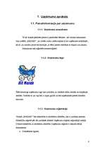 Biznesa plāns 'Bērnu preču mazumtirdzniecības veikals', 6.