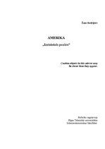 Referāts 'Žans Bodrijārs. Amerika. "Izzūdošais punkts"', 1.