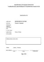 Eseja 'Честер Барнард', 1.