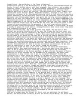 Eseja 'Joseph Conrad - Man and Writer in the "House of Darkness"', 1.