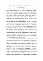 Eseja 'Publiskās un privātās tiesības. Pasaules tiesību sistēmas ietekme', 1.