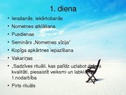 Referāts 'Veselību veicināšanas projekts', 30.