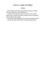 Referāts 'Kultūra un reliģija Senajā Ēģiptē', 1.