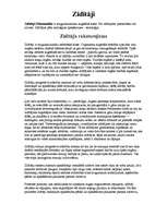 Konspekts 'Zīdītāji', 1.