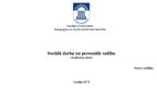Prezentācija 'Sociālā darba un personālā vadība', 1.