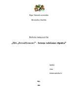 Referāts 'SIA "BetonElements" - betona ražošanas rūpnīca', 1.