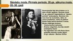 Prezentācija '20.gadsimta mode', 2.
