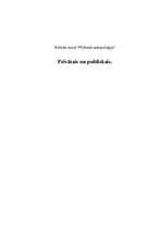 Referāts 'Privātais un publiskais', 1.