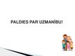 Prezentācija 'Valstiskā audzināšana pirmsskolas izglītības iestādē, tās būtība un raksturojums', 19.