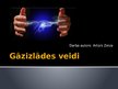 Prezentācija 'Gāzizlādes veidi', 1.