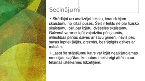 Prezentācija 'Skaistais literatūrā', 7.