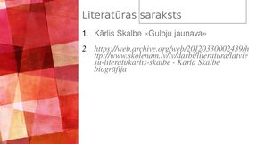 Prezentācija 'Skaistais literatūrā', 8.