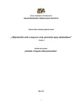 Paraugs 'Mijiedarbībā esošo transporta veidu pārstrādes spēju salīdzināšana', 1.