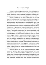 Eseja 'Sociālā psiholoģija', 1.