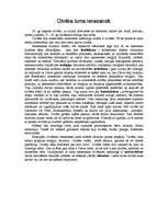 Eseja 'Cilvēka loma renesansē', 1.