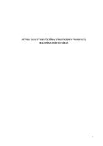 Referāts 'Sēnes, to uzturvērtība, pārstrādes produkti un ražošanas īpatnības', 1.