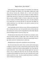 Konspekts 'Regīna Ezera "Varmācība"', 1.