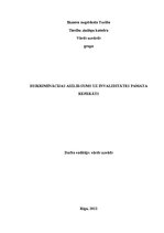 Referāts 'Diskriminācijas aizliegums uz invaliditātes pamata', 1.