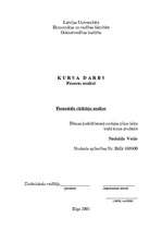 Referāts 'Finansiālo rādītāju analīze', 1.
