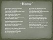 Eseja 'Analysis of the Poem "Home" by Anne Bronte', 7.