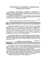 Referāts 'Starptautiskie autopārvadājumi SIA "Euro Baltic Trans"', 18.